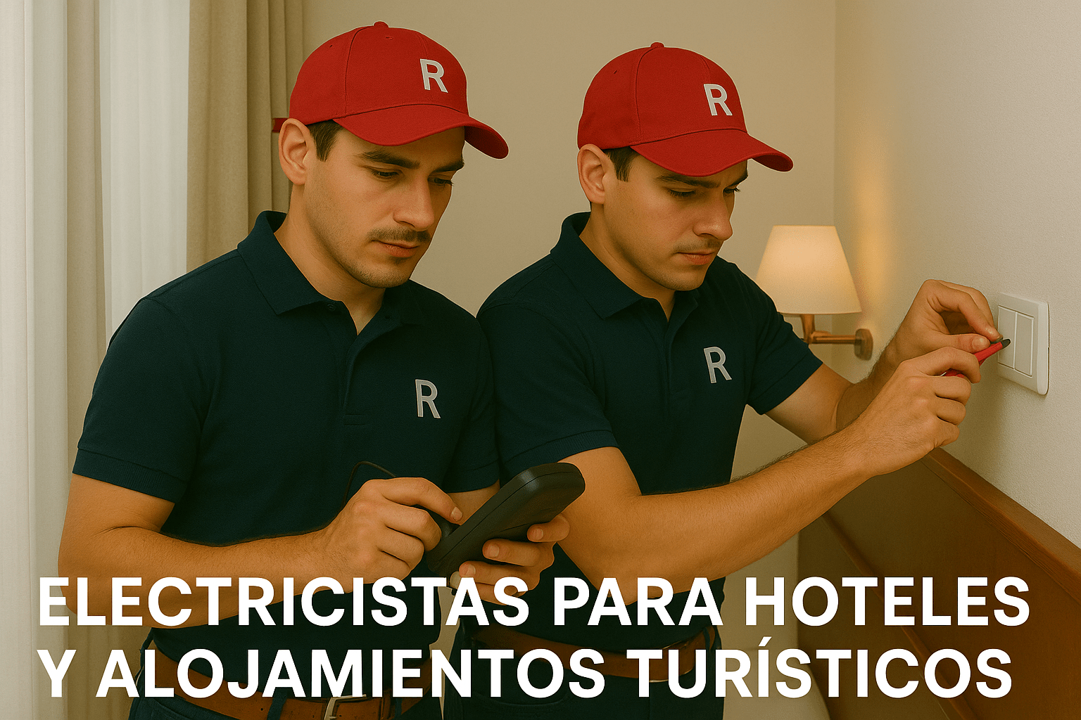 Electricistas para hoteles y alojamientos turísticas