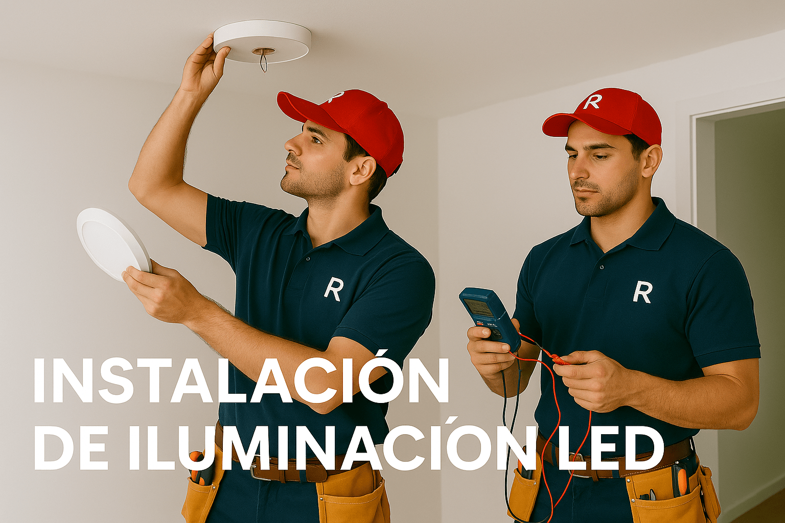 Instalación de iluminación led en Tenerife